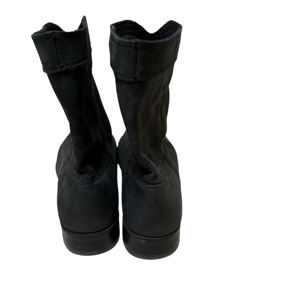 Frye Black Leather Ankle Boots - Picture 7 of 10